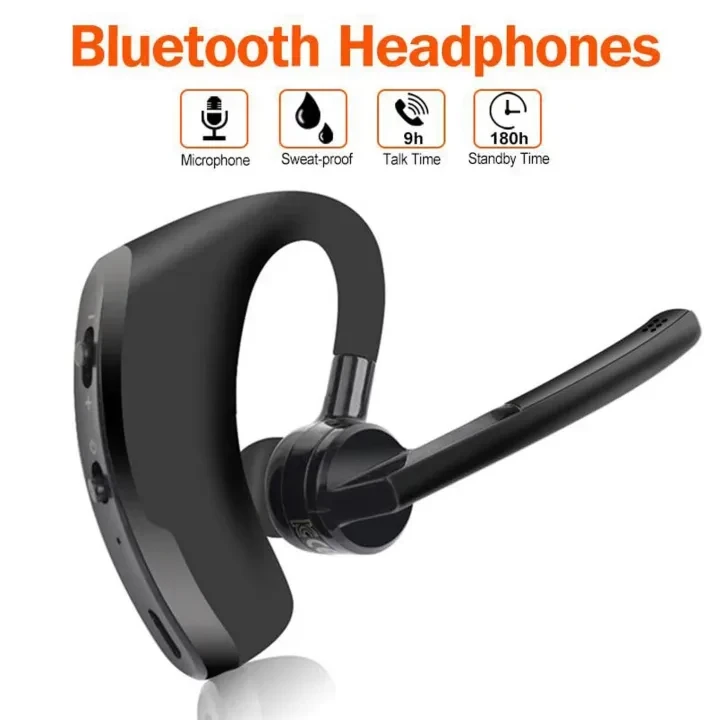 Sports Headset With Microphone Wireless Earphones V8 bluetooth 4.2 Wireless Bluetooth Headset Hands-free Calling Business Headset - Headphone - Headphone